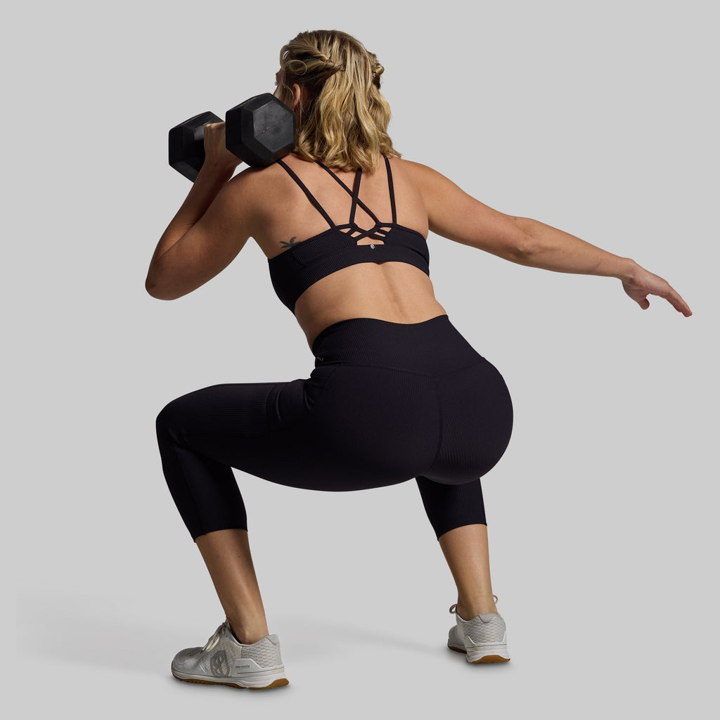 All or Nothing Capri w/ Pockets (Black)
