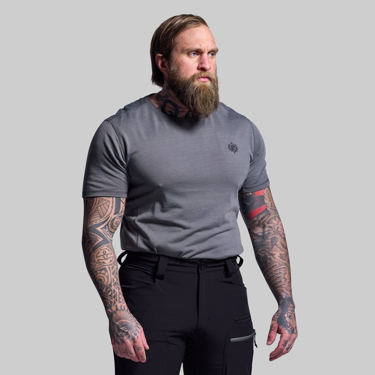 Ridgeline Tee 165 (Wolf Grey)