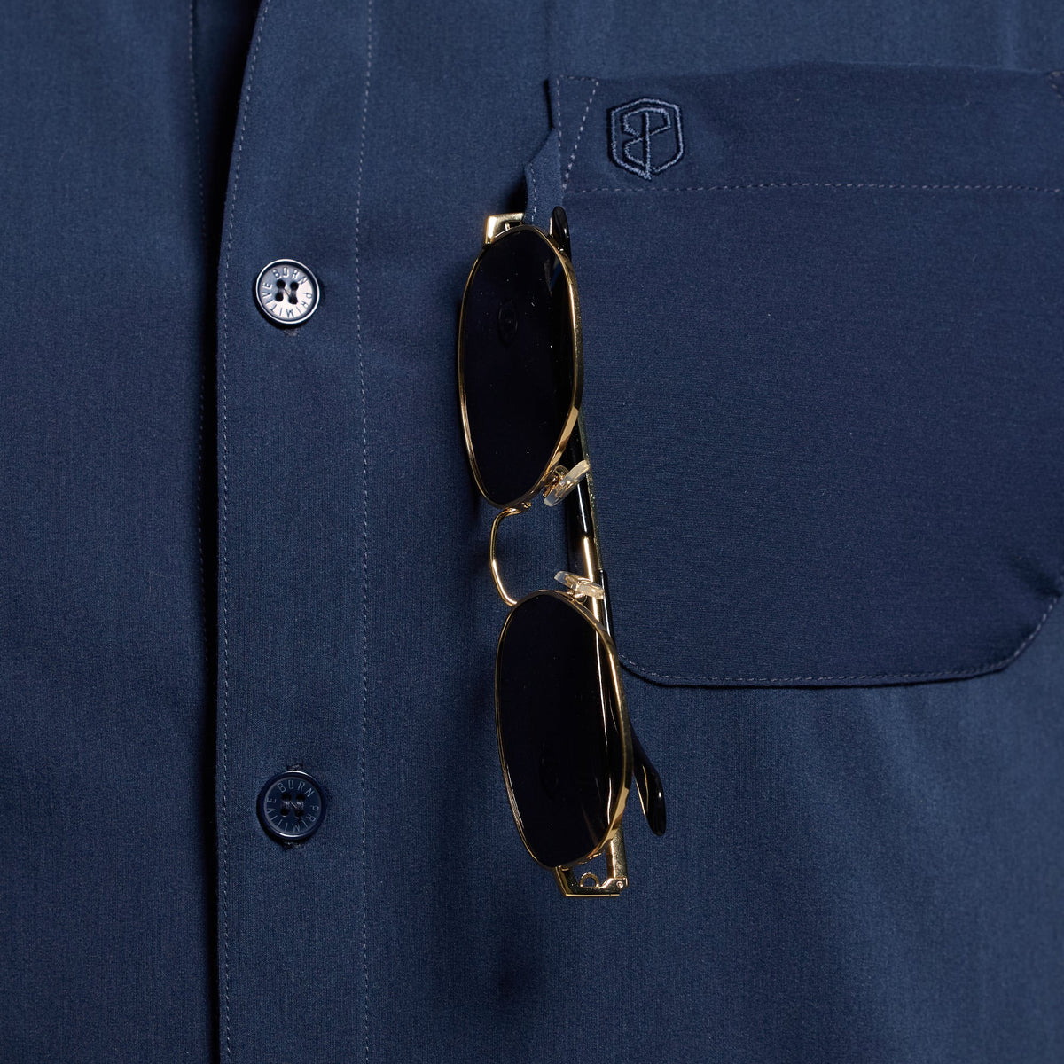 Voyager Button Up 2.0 (BP Navy)