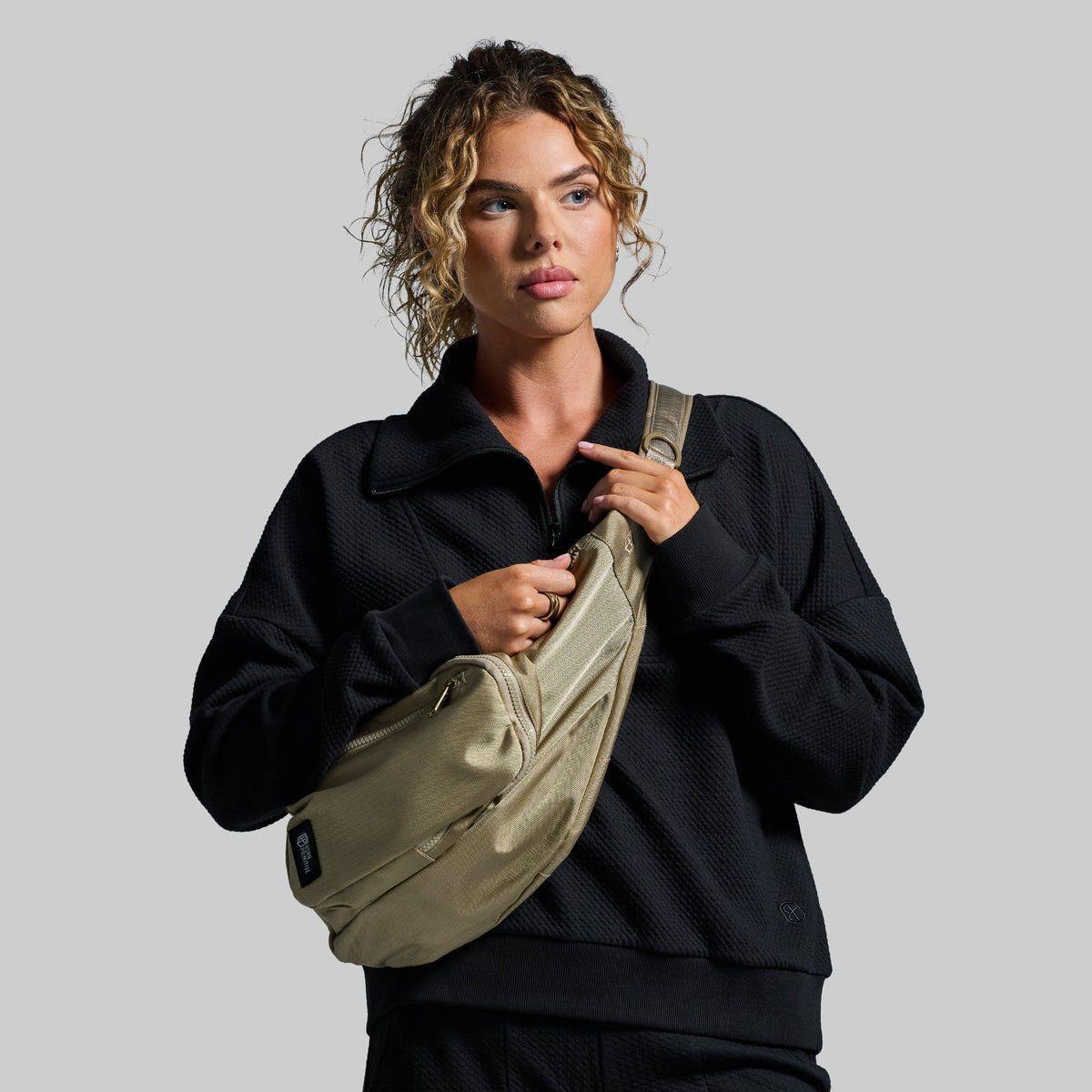 On The Go Sling Bag (Tan)