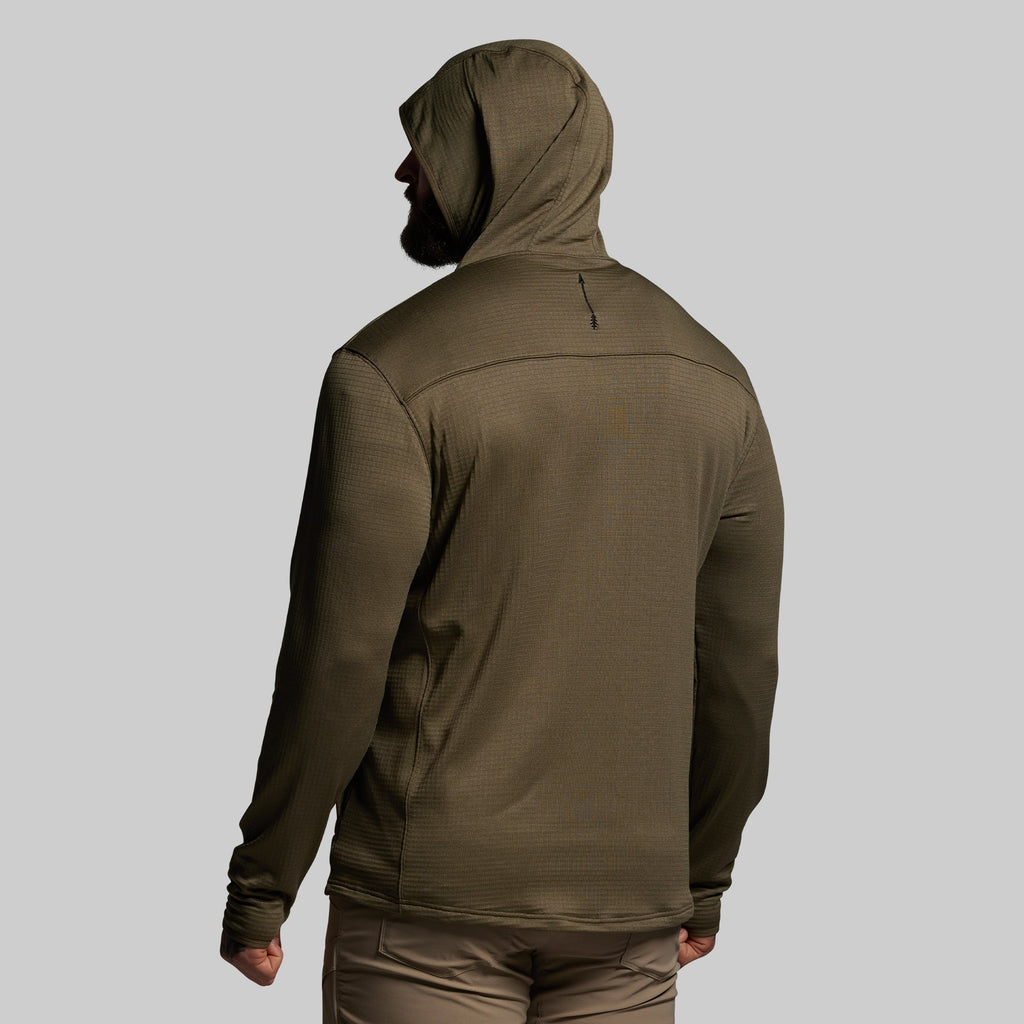 Quiver Full Zip Hoodie 2.0 (OD Green)