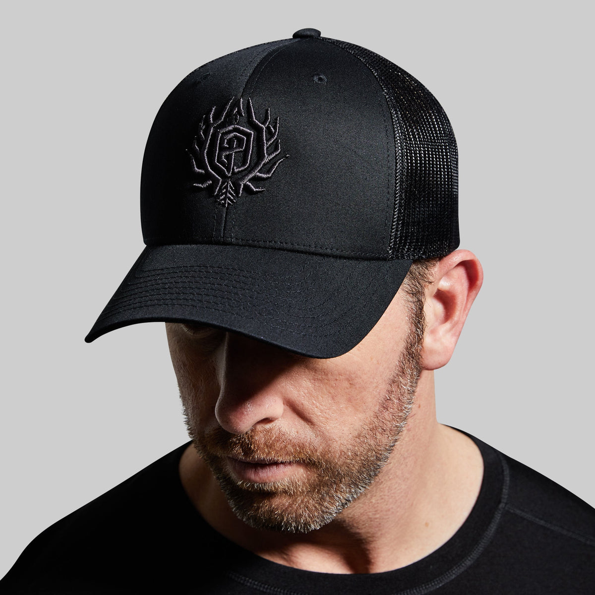 Outdoor Trucker Hat (Black)