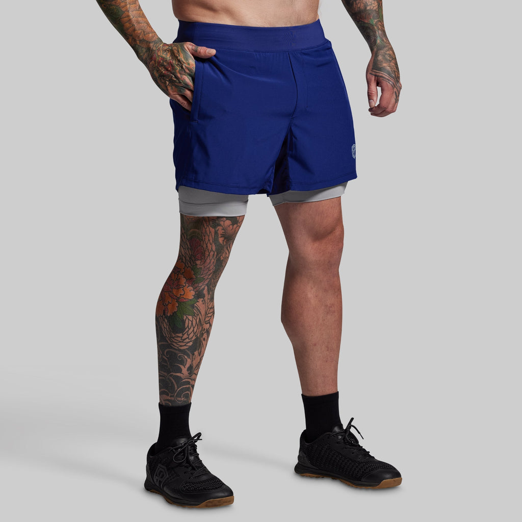 Versatile Short w/ Compression 5" (Cobalt)