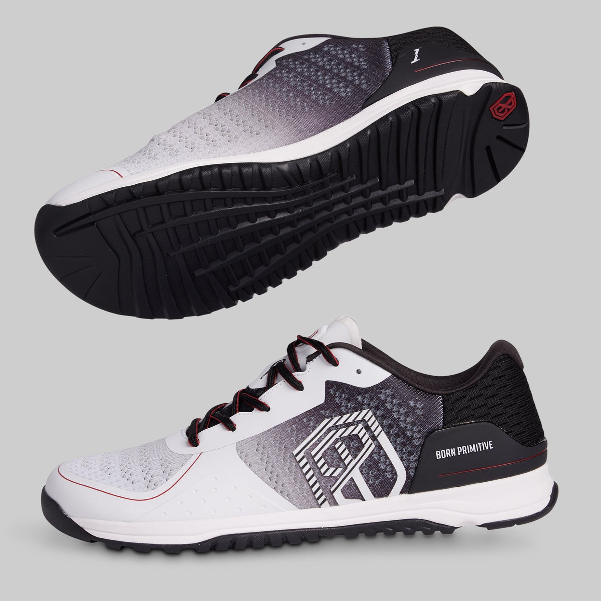 Men's Savage 1 (Black/White/Red)