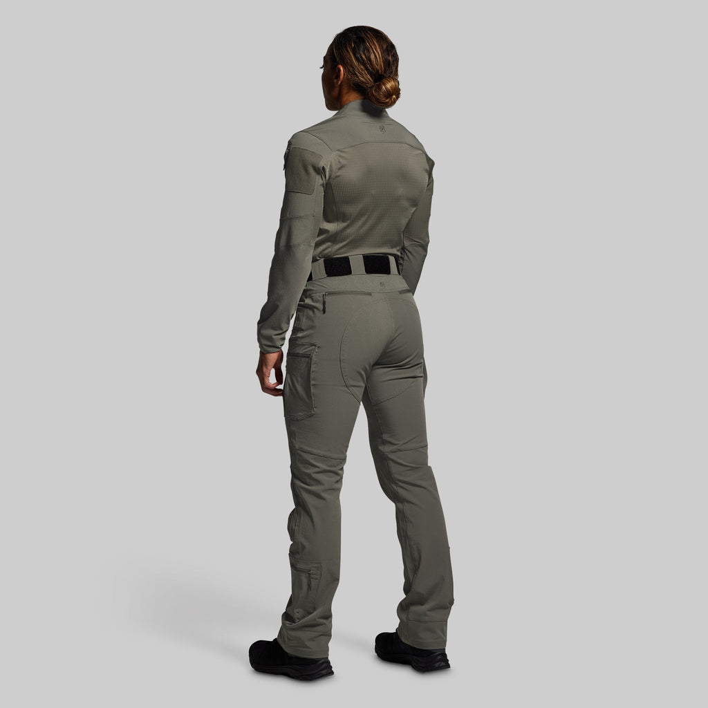 Women's Long Sleeve Op Top Pro (Ranger Green)