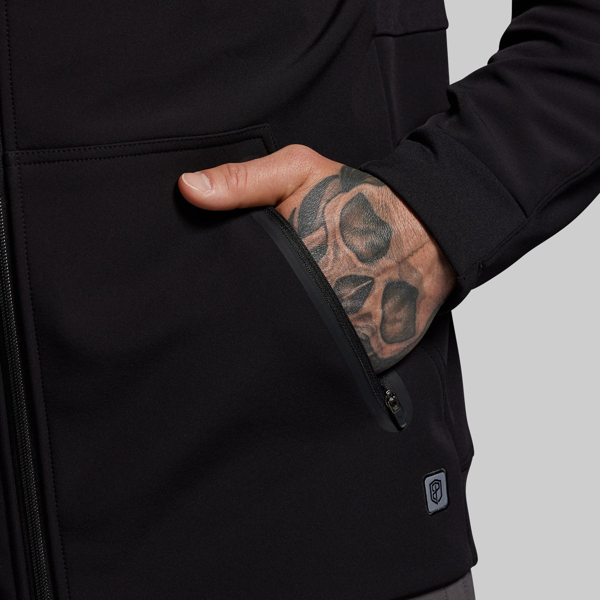 Training Full Zip Hoodie (Black)