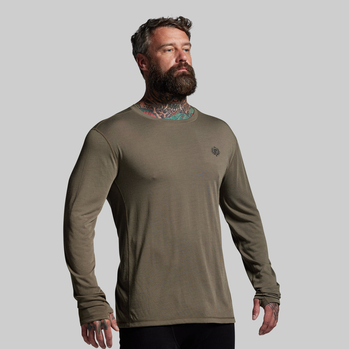 Ridgeline Merino Thermal Top 165 (OD Green)
