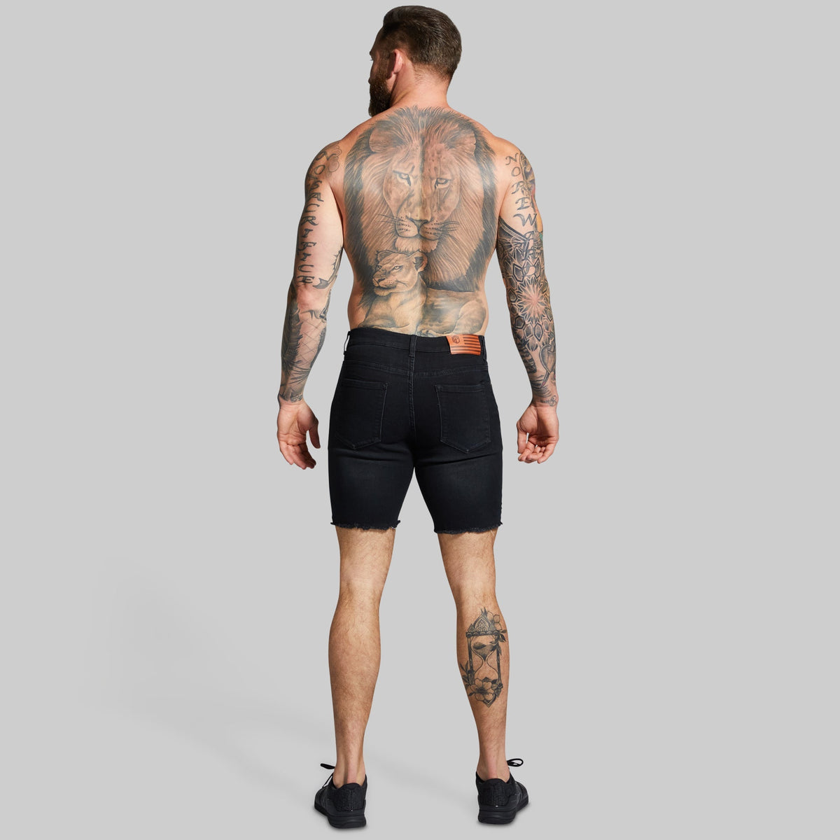 FLEX Stretchy Jort 7" (Black)