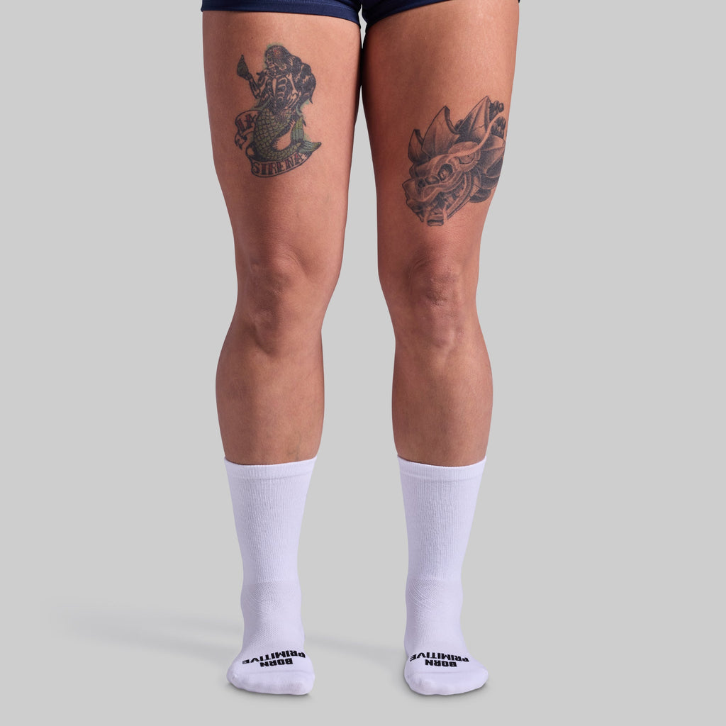 Performance Crew Sock 3-Pack (White)