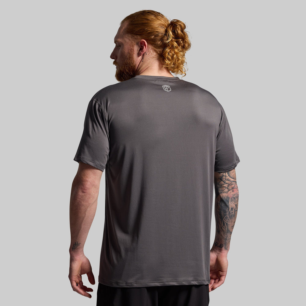 Athleisure Tee (Gunmetal)