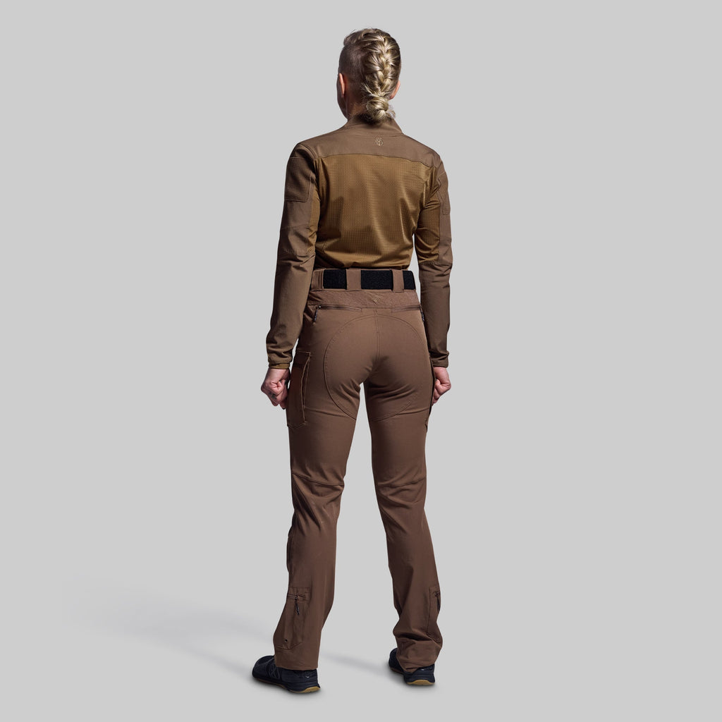 Women's Long Sleeve Op Top Pro (Coyote Brown)