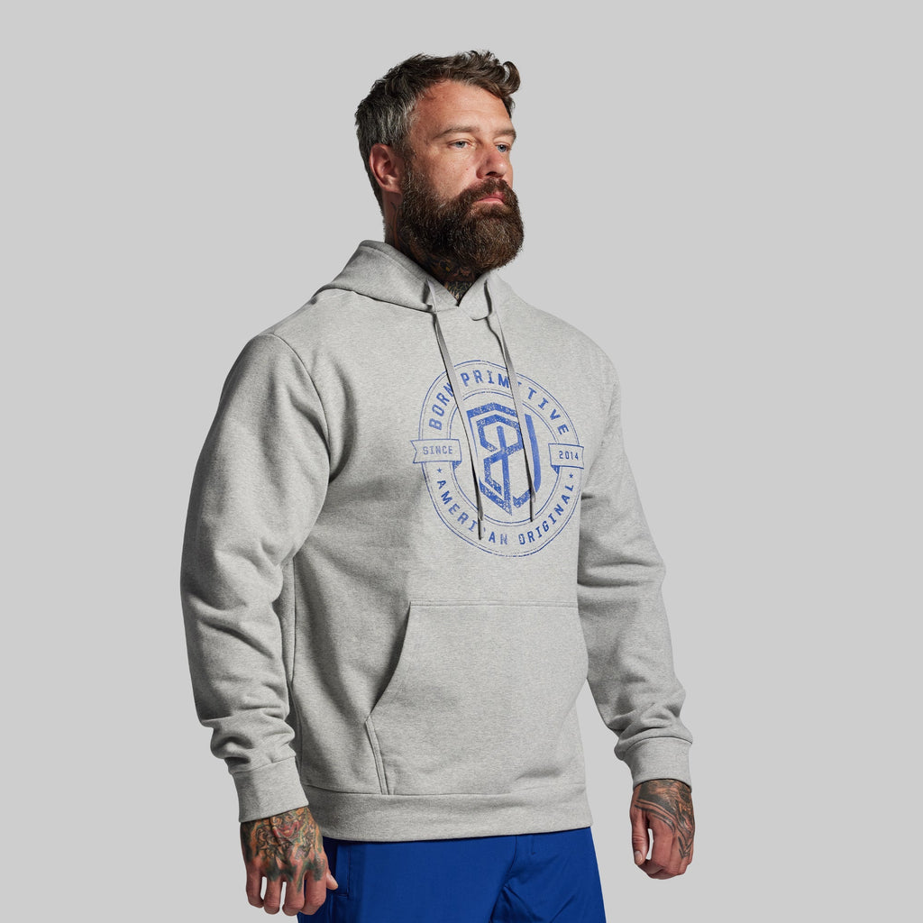 American Original Men's Unmatched Hoodie (Heather Grey)