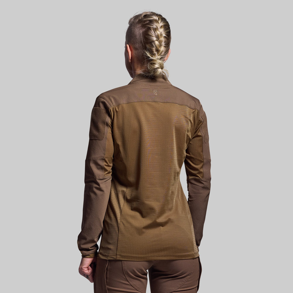 Women's Long Sleeve Op Top Pro (Coyote Brown)