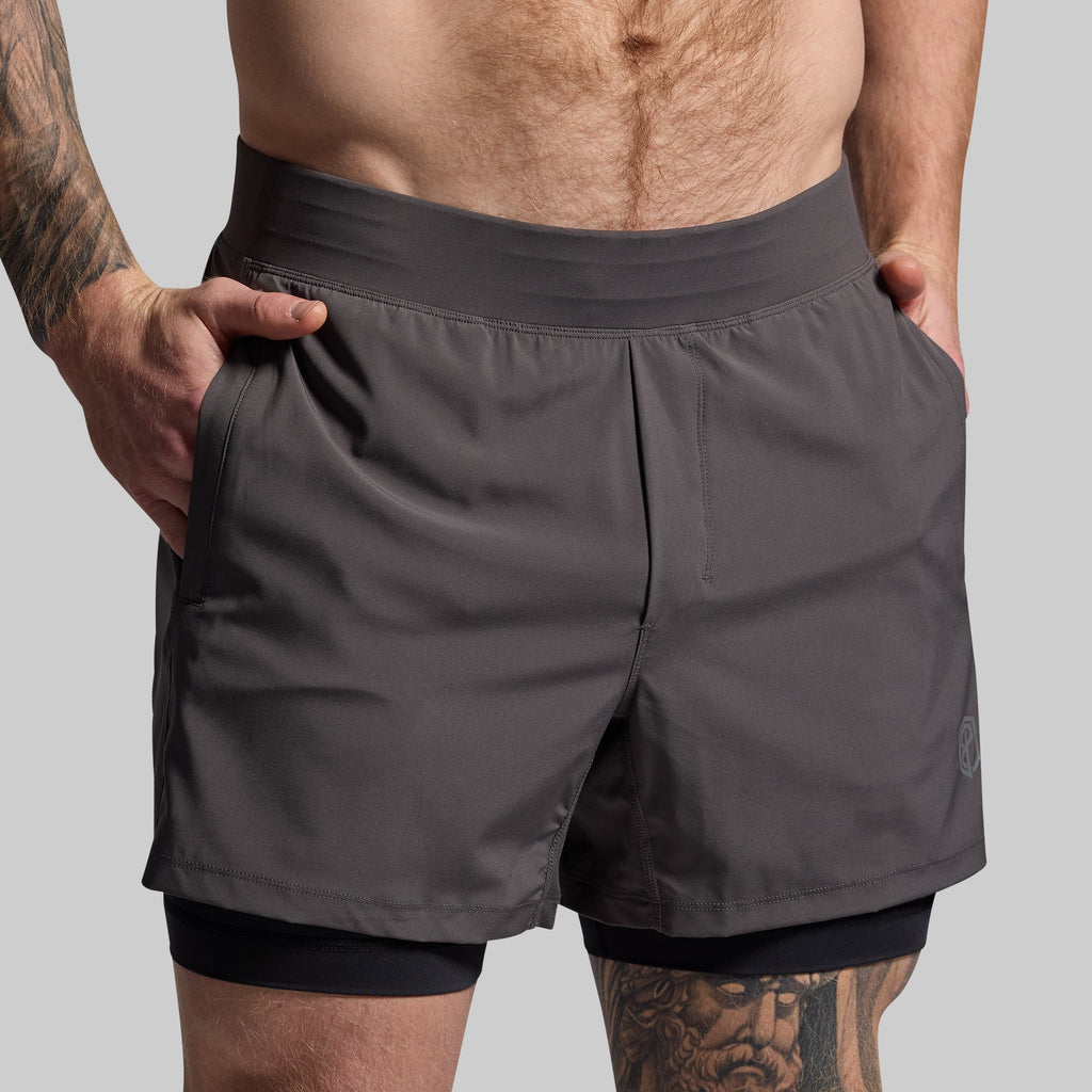 Versatile Short w/ Compression 5" (Gunmetal)