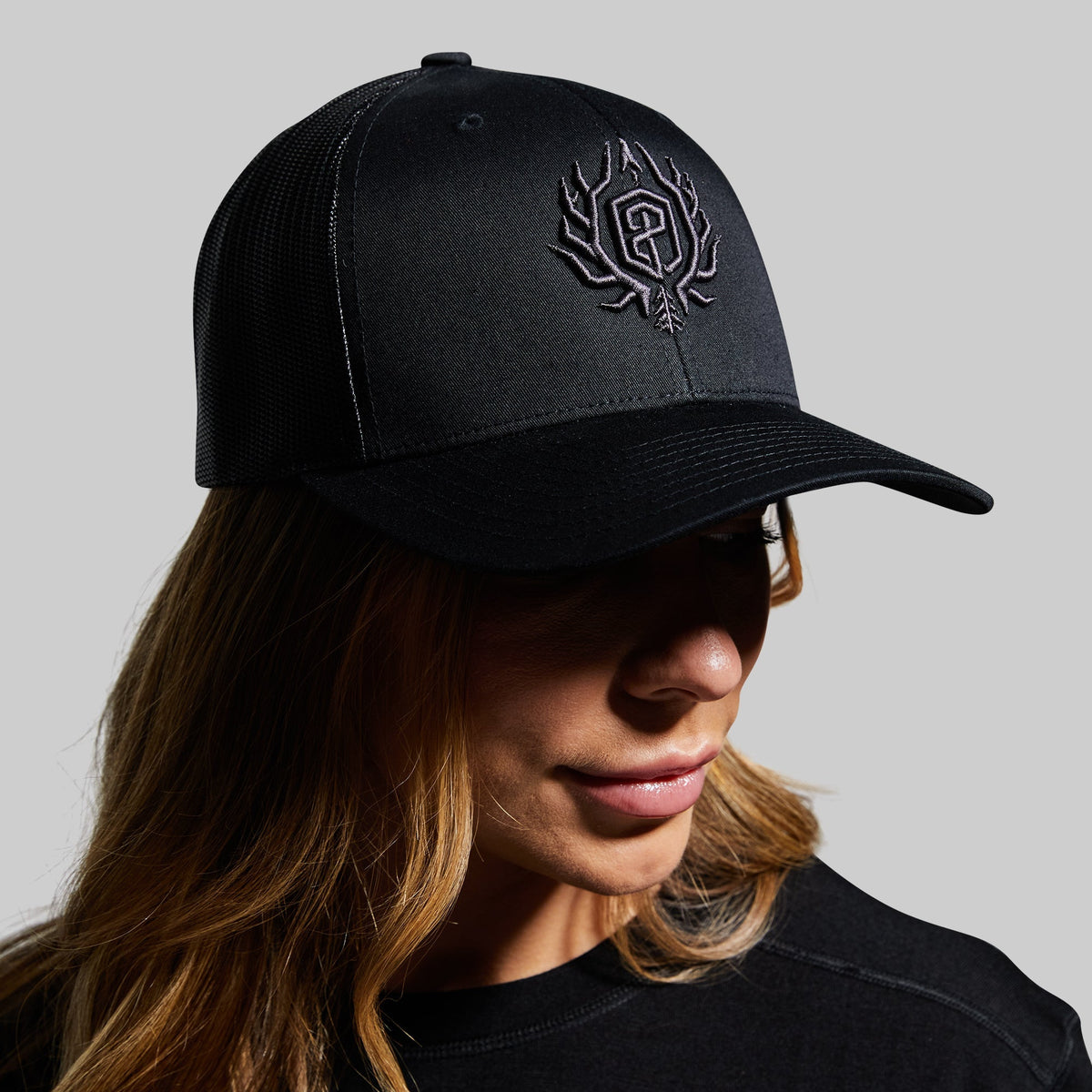 Outdoor Trucker Hat (Black)