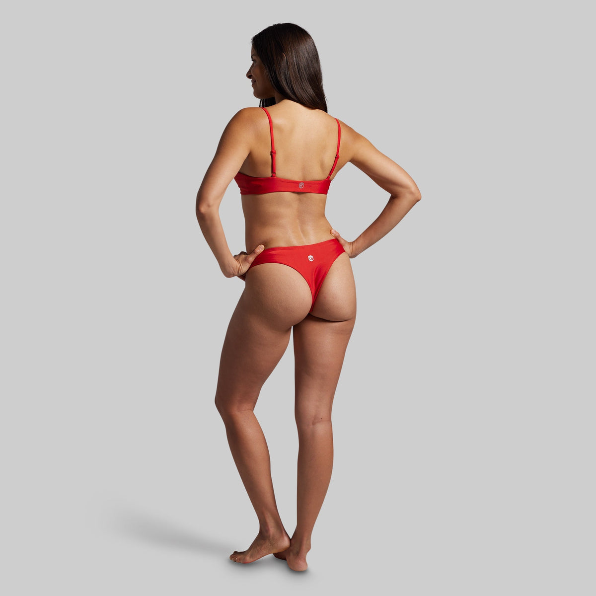 Solstice Bikini Top (Bright Red)