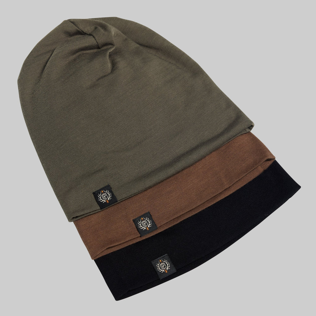 Ridgeline Merino Beanie 165 (OD Green)