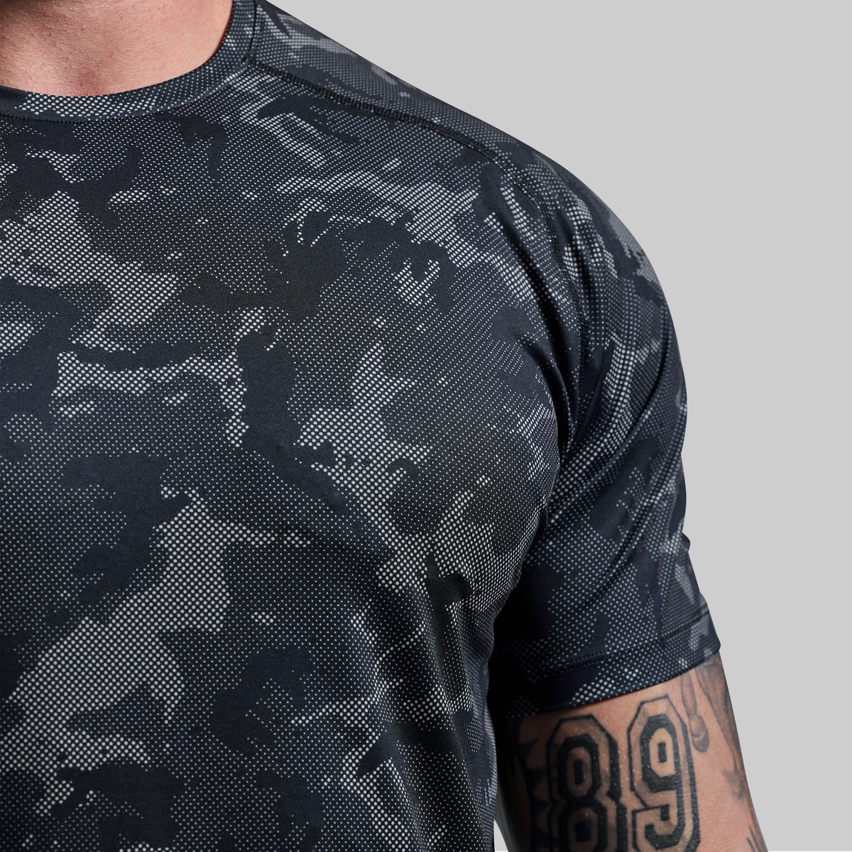 Training Tee (Halftone Muted Woodland)
