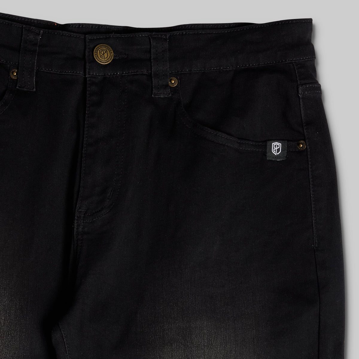 FLEX Stretchy Athletic Fit Jean (Black)