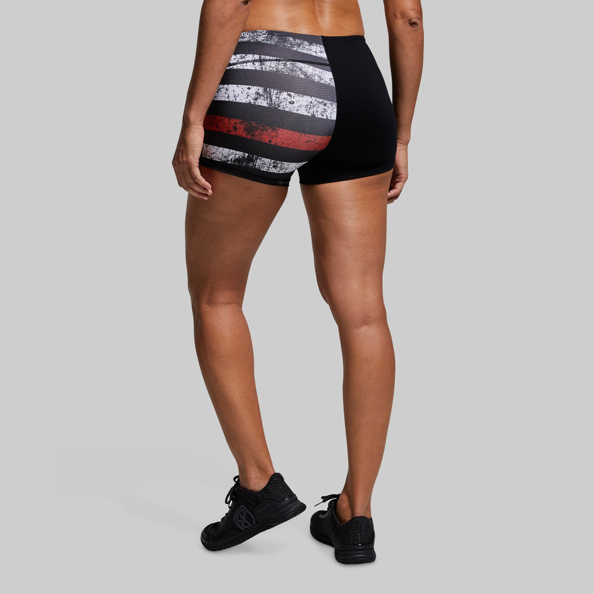 Double Take Original Booty Short (Thin Red Line)
