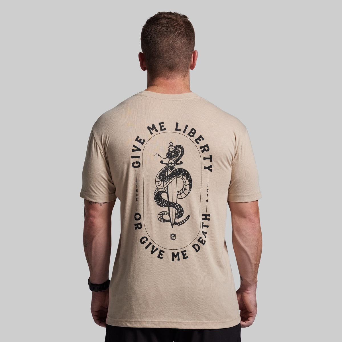 Give Me Liberty Tee (Tan)