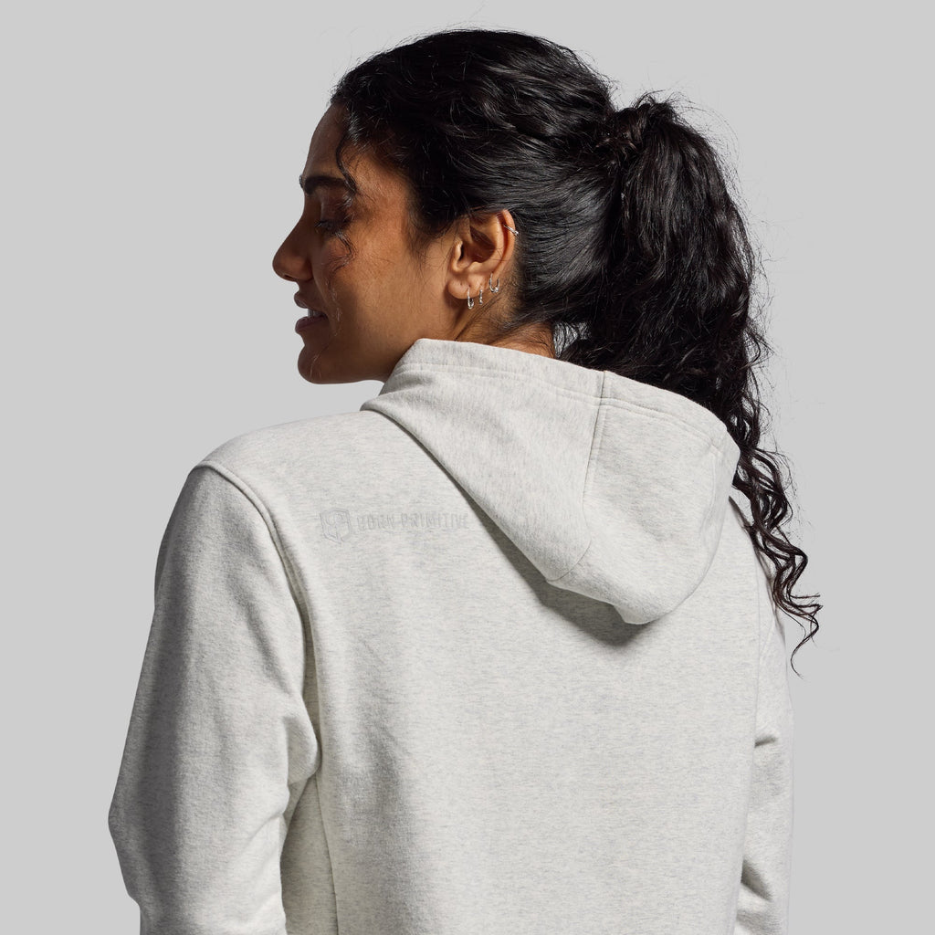 Women's Unmatched Hoodie (Heather White)