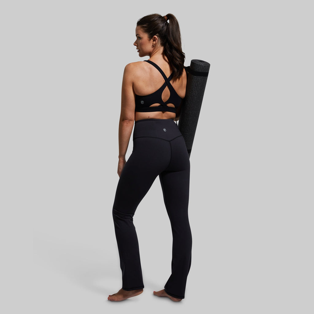 Yoga Pant Straight Leg (Black)