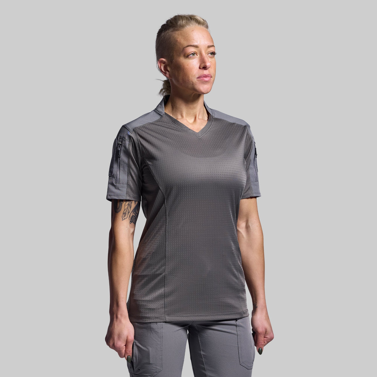 Women's Op Top Pro (Wolf Grey)