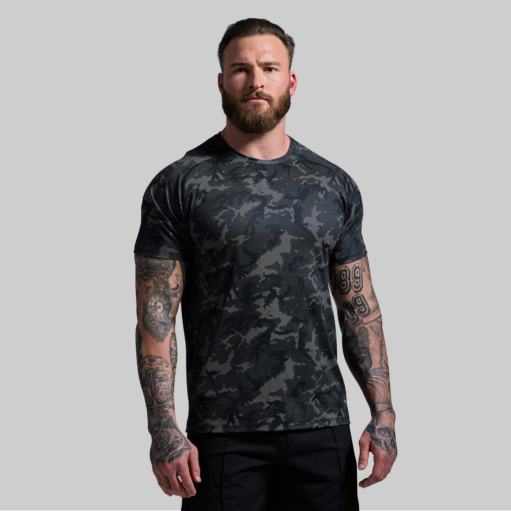 Training Tee (Halftone Muted Woodland)