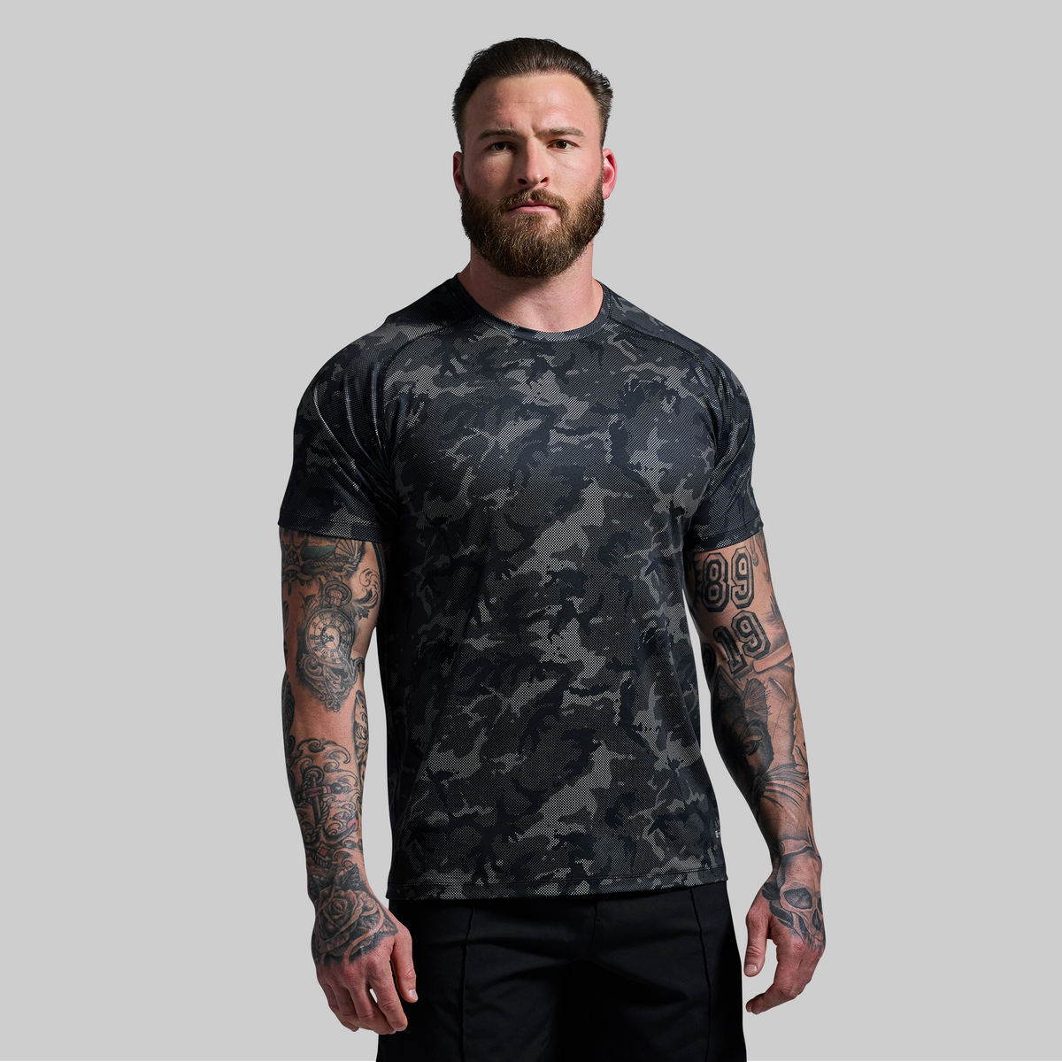 Training Tee (Halftone Muted Woodland)