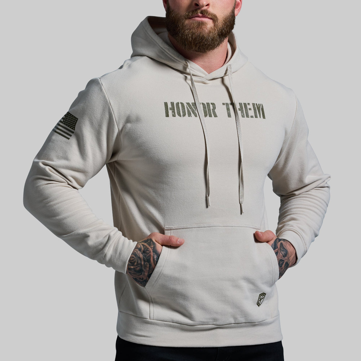 BDF Unmatched Unisex Hoodie (Pumice)