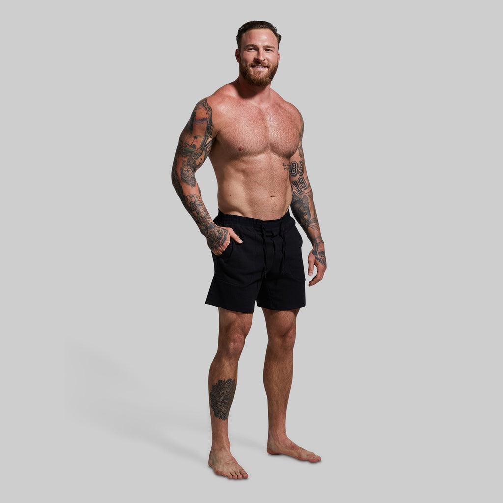 Men's Cloud Short Set (Black)