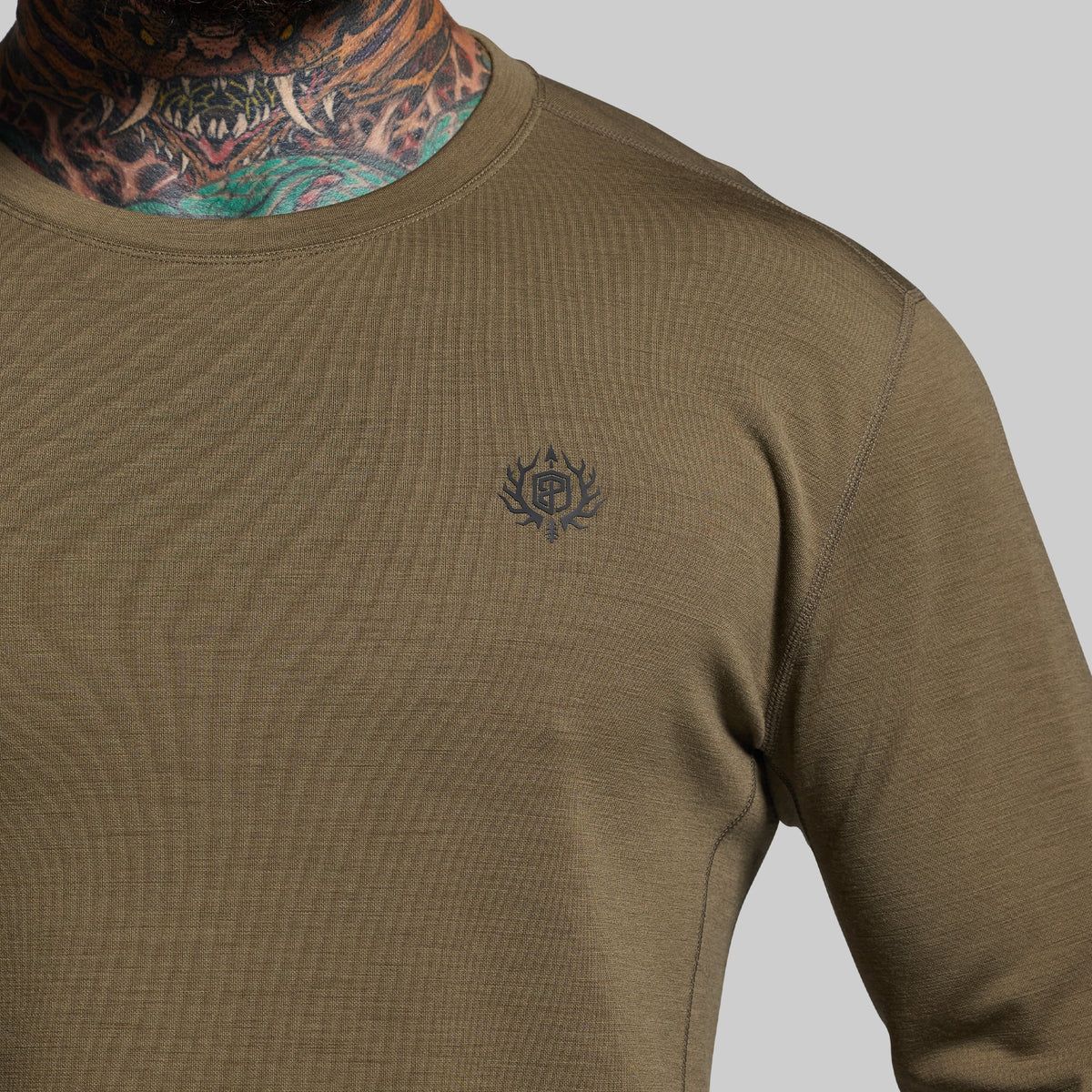Ridgeline Merino Thermal Top 240 (OD Green)