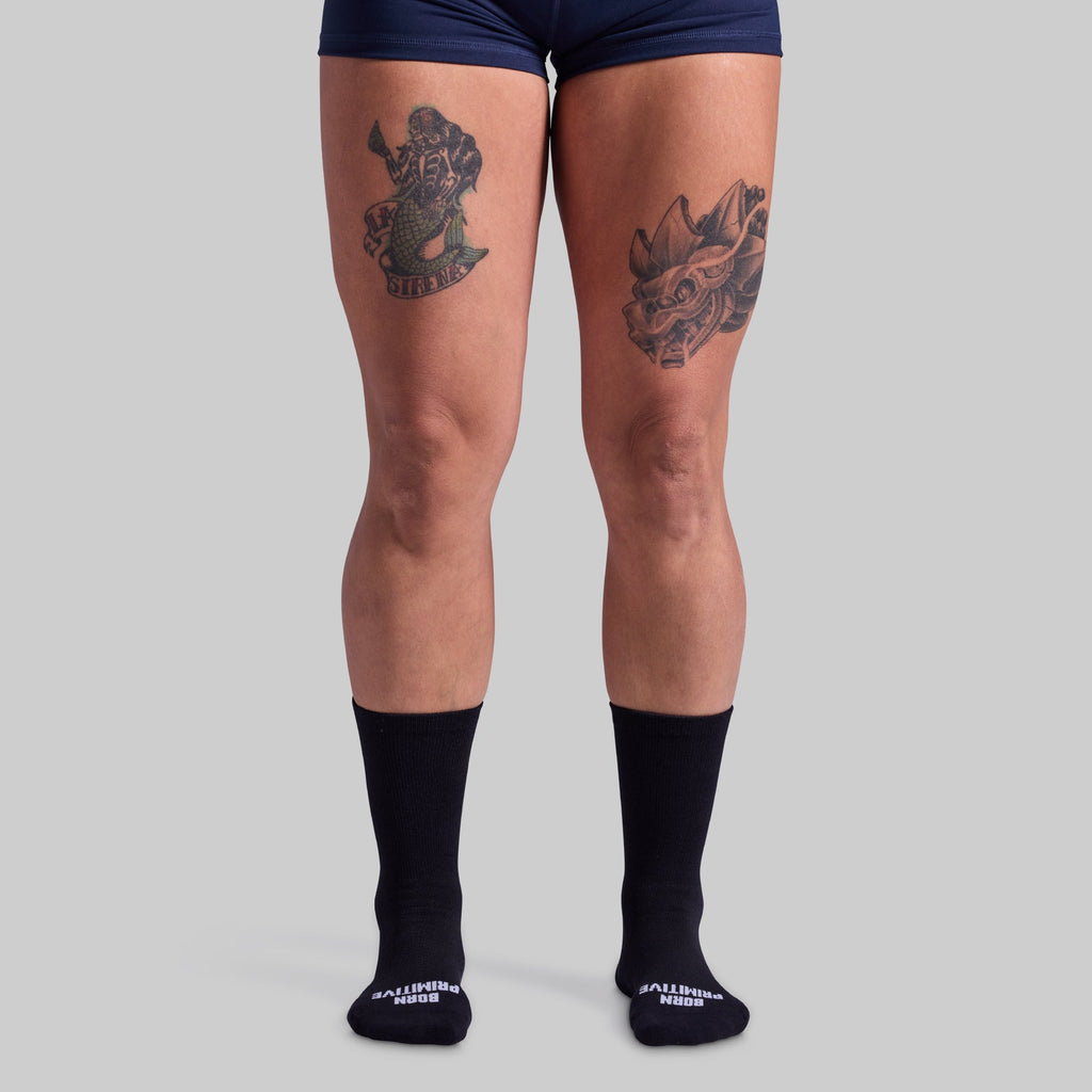 Performance Crew Sock 3-Pack (Black)
