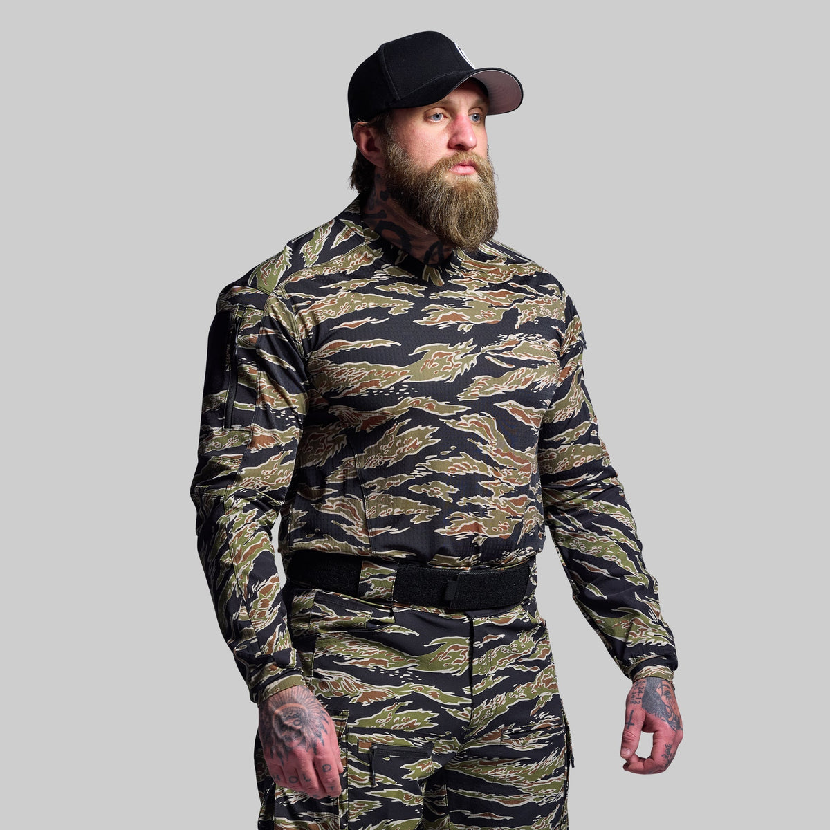 Long Sleeve Op Top Pro (Jungle Tiger)