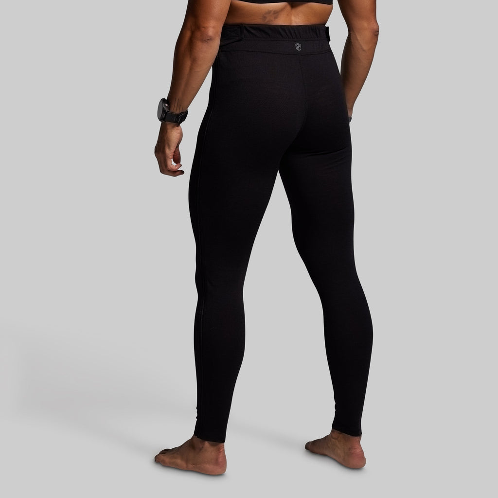 Women's Ridgeline Merino Full Zip Bottom 165 (Black)
