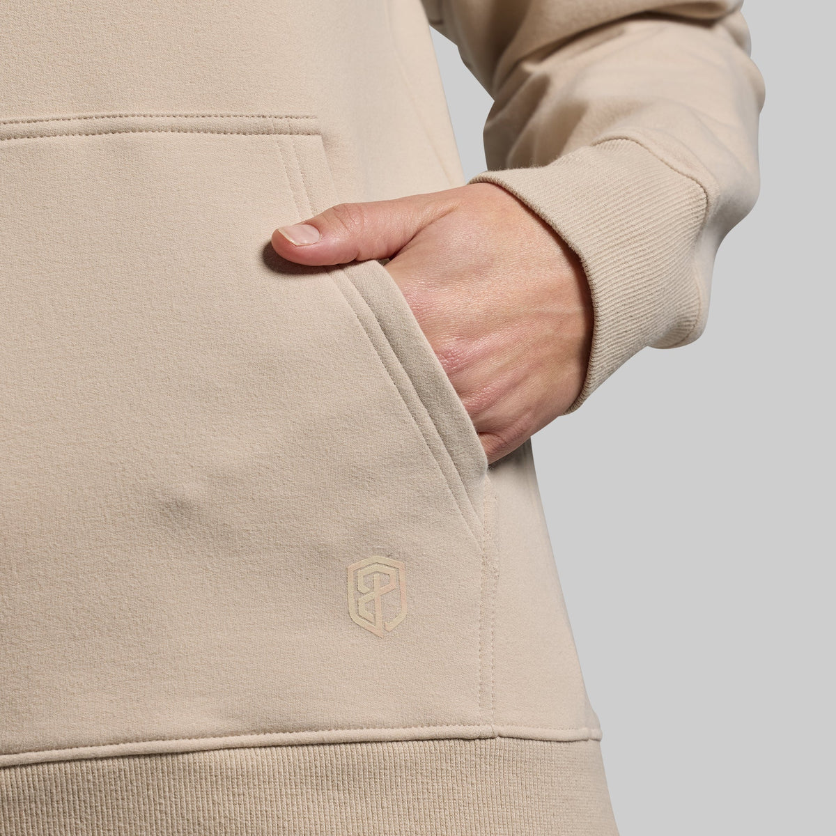 Women's Unmatched Hoodie (Pumice)