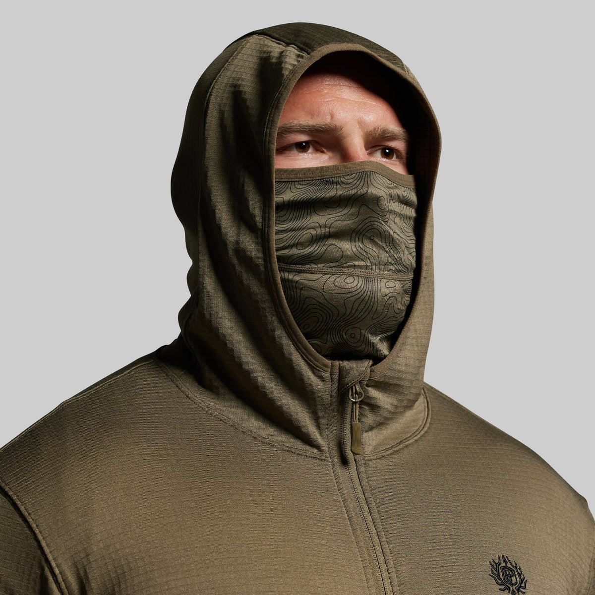 Quiver Full Zip Hoodie 2.0 (OD Green)