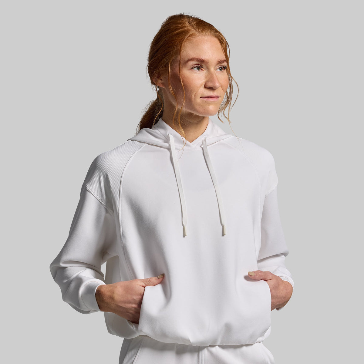 Lounge Lux Hoodie (White)