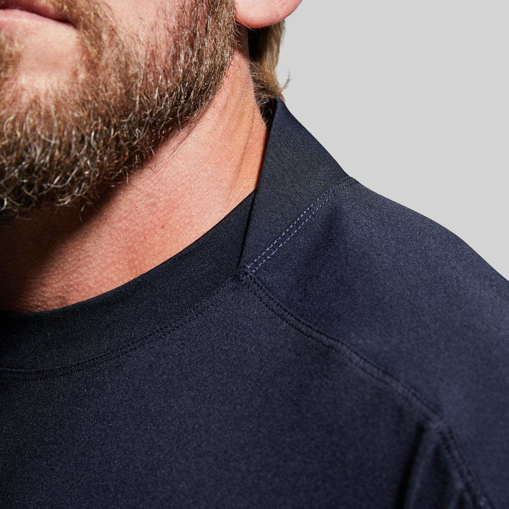 Long Sleeve Op Top (Police Blue)
