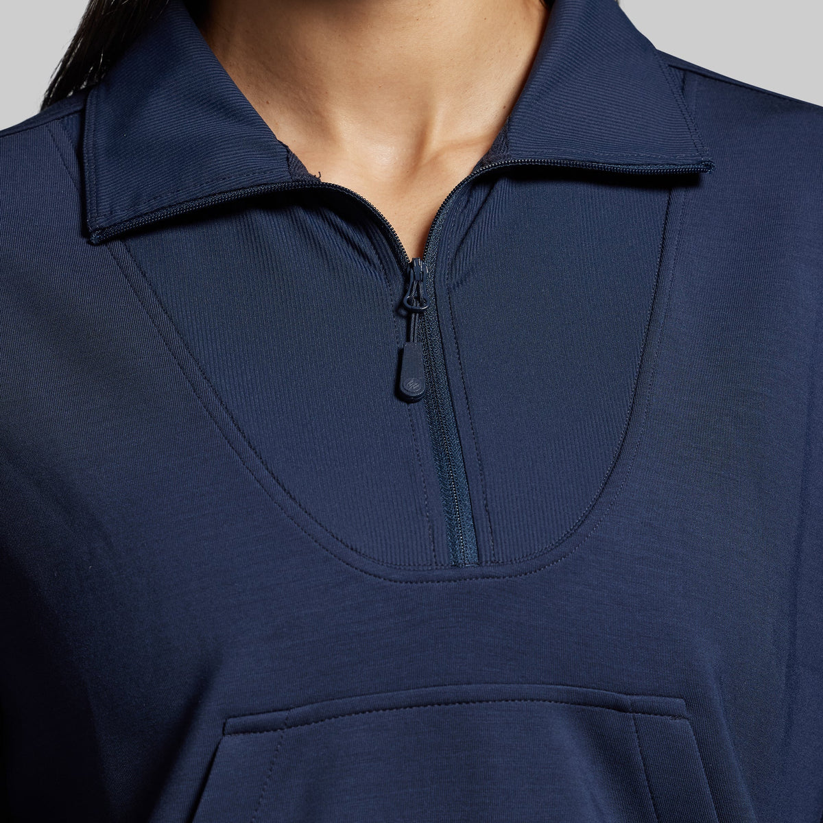 Lounge Lux Quarter Zip Pullover (BP Navy)