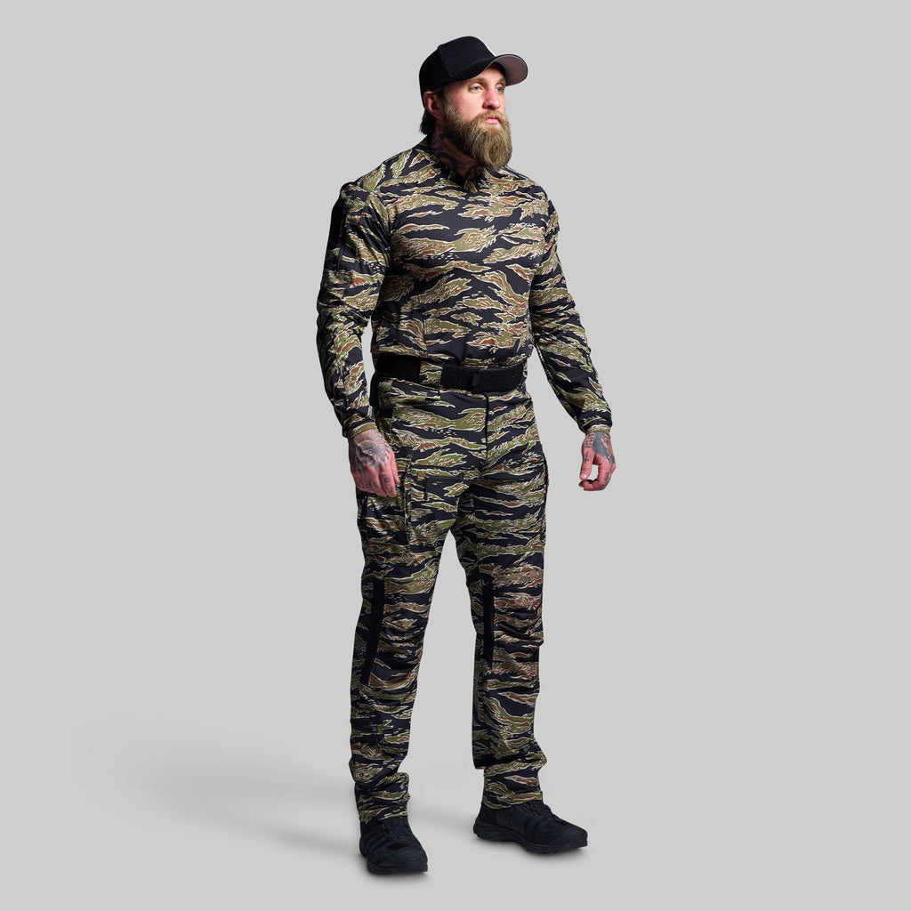 Long Sleeve Op Top Pro (Jungle Tiger)