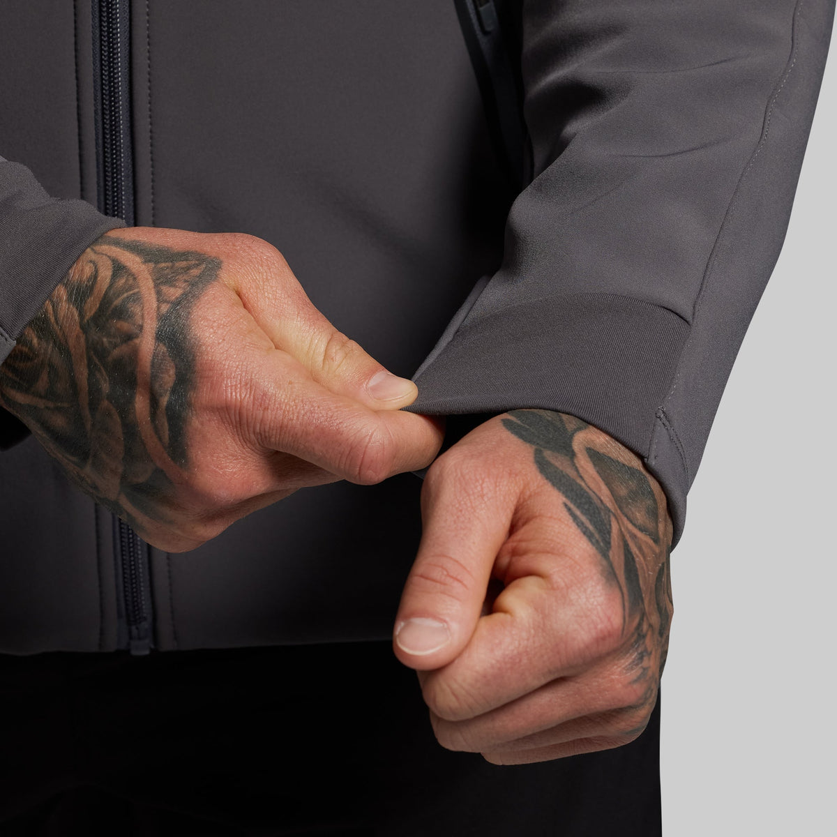 Training Full Zip Hoodie (Gunmetal)