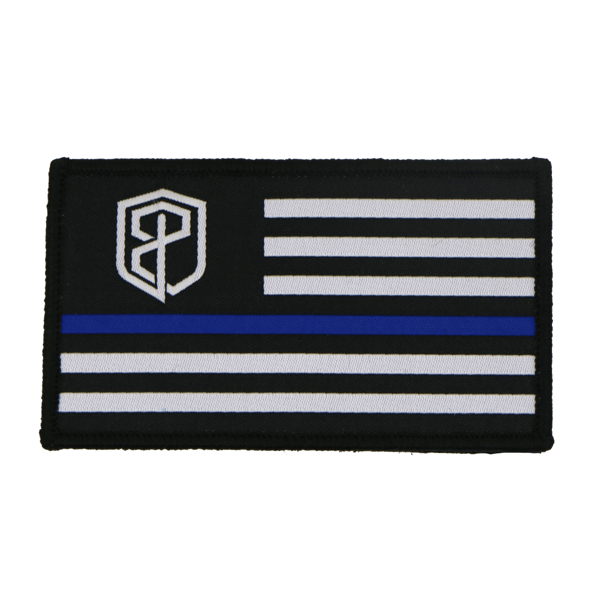 Born Primitive Velcro Flag Patch (Thin Blue Line)