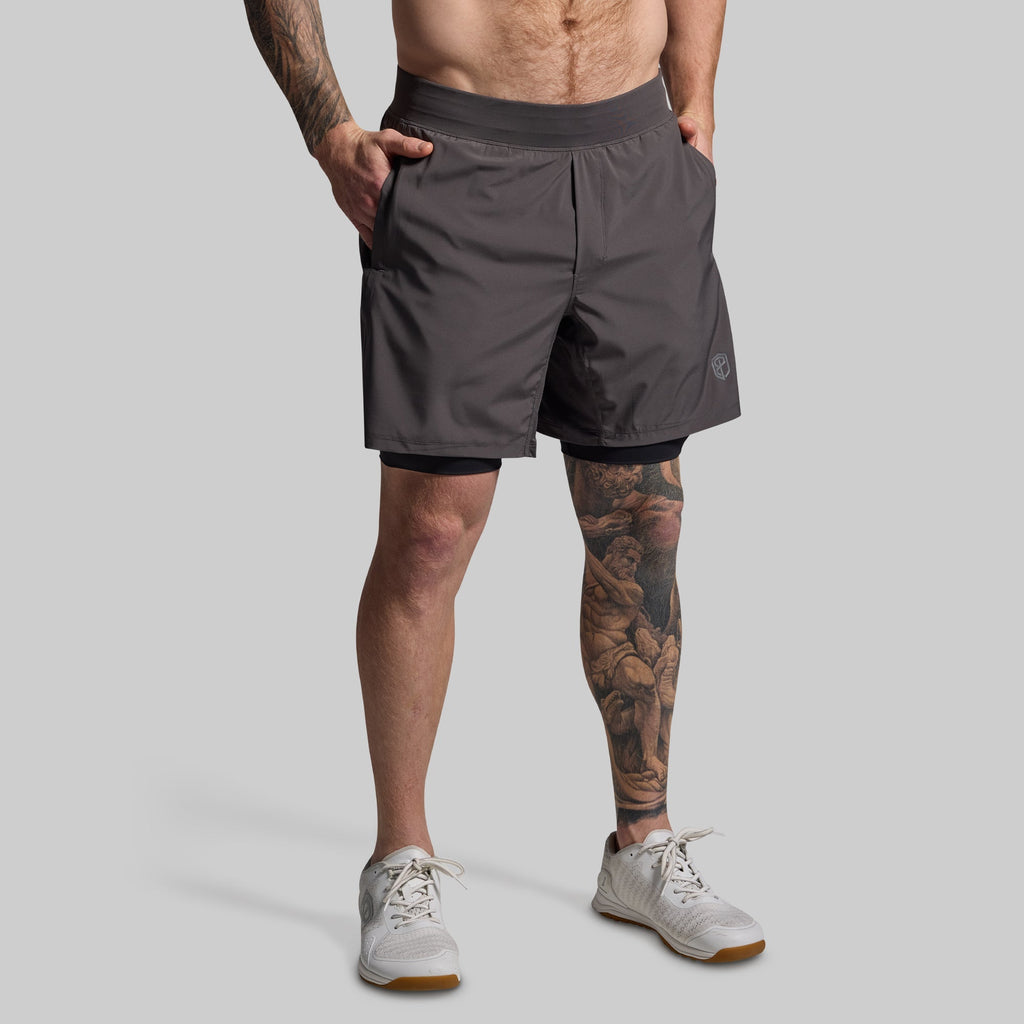 Versatile Short w/ Compression 7" (Gunmetal)