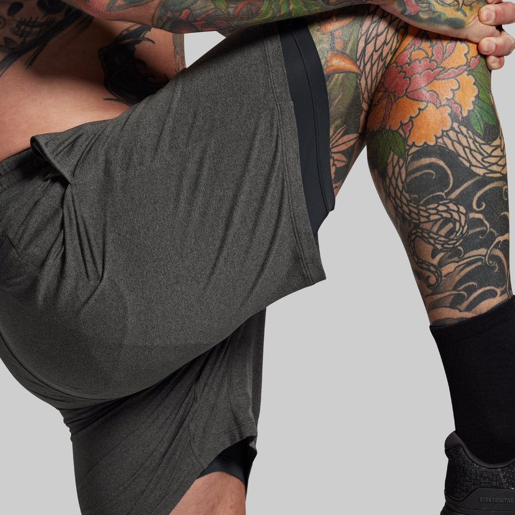BP Premium Basic All-In-One Short (Charcoal)