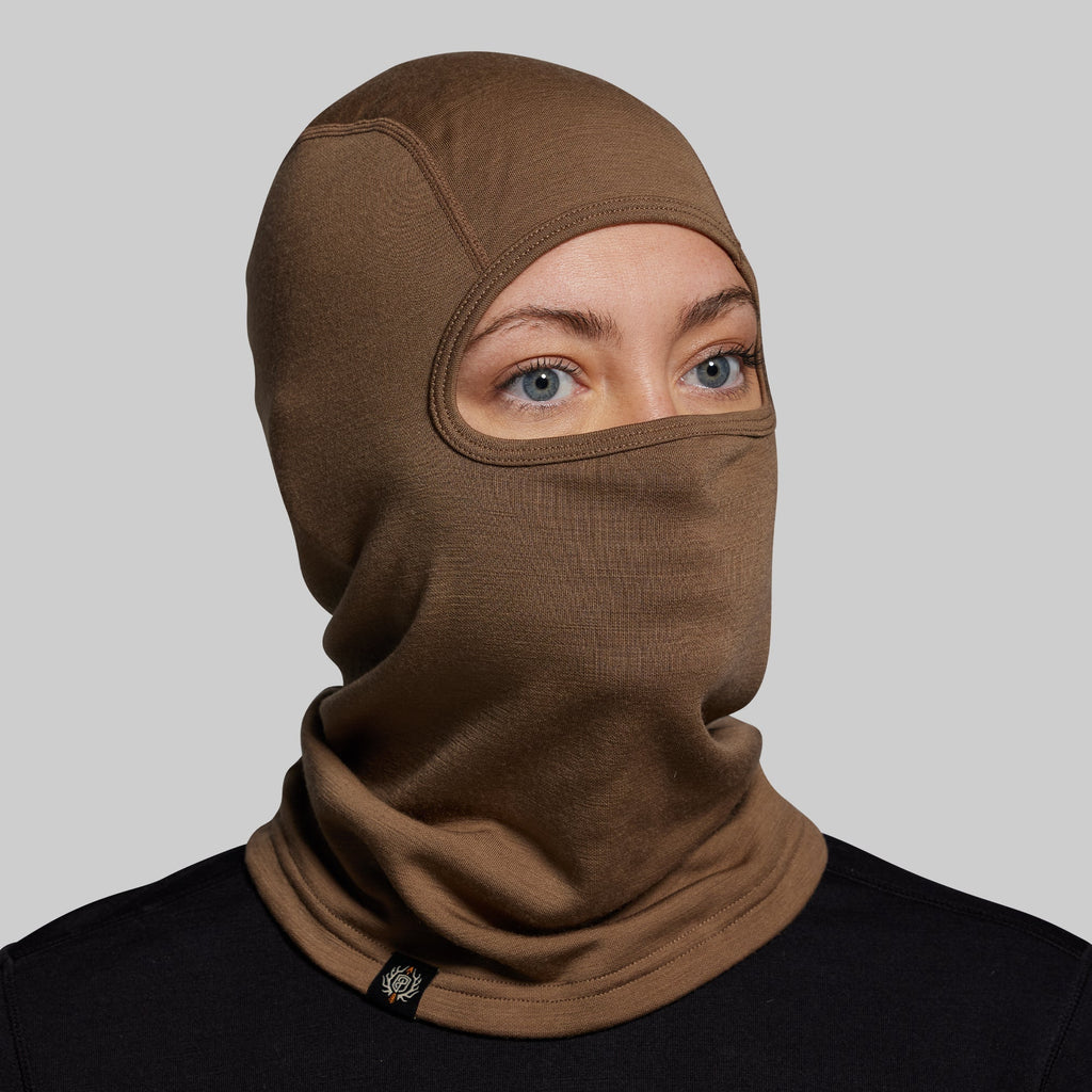Ridgeline Merino Balaclava 240 (Coyote Brown)