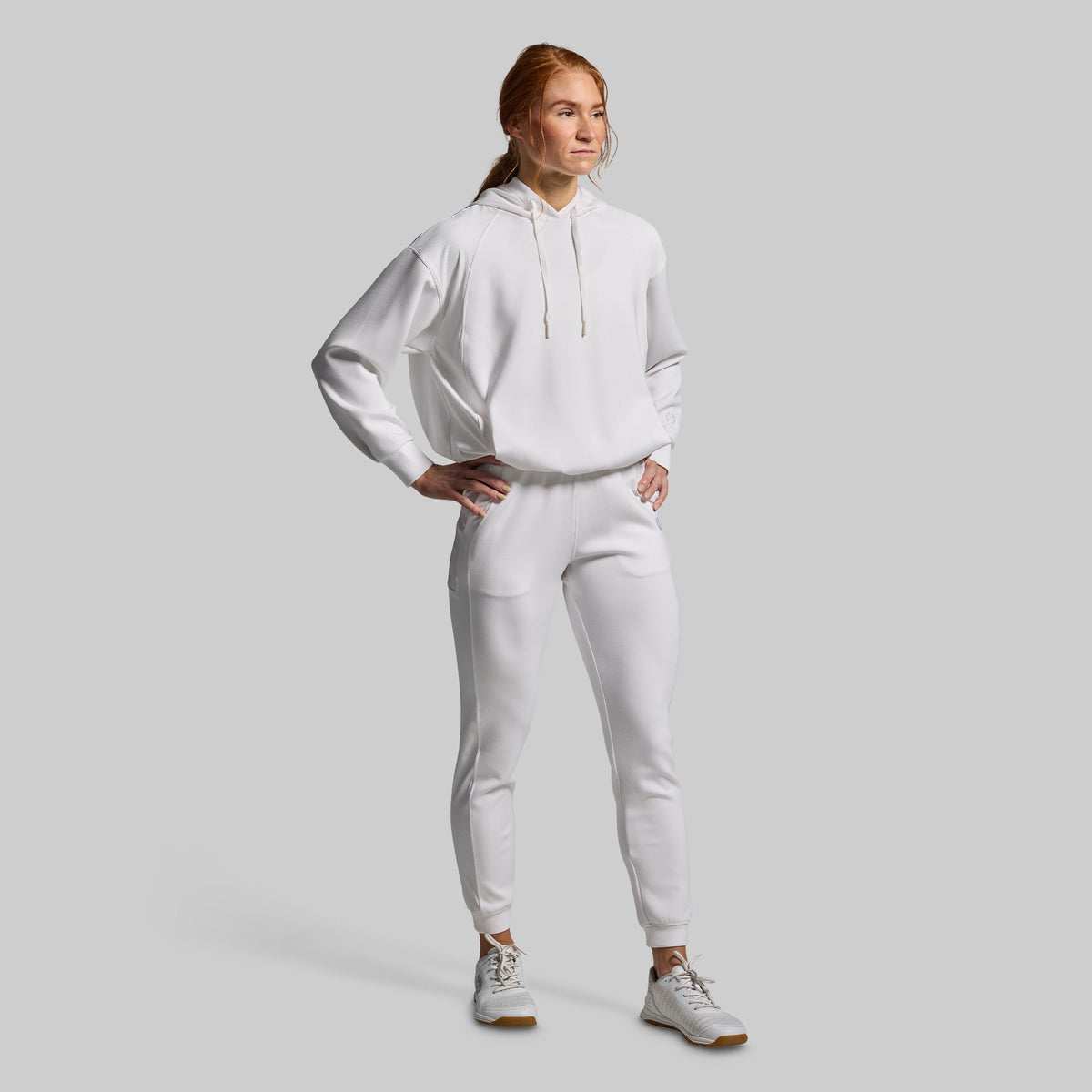 Lounge Lux Hoodie (White)