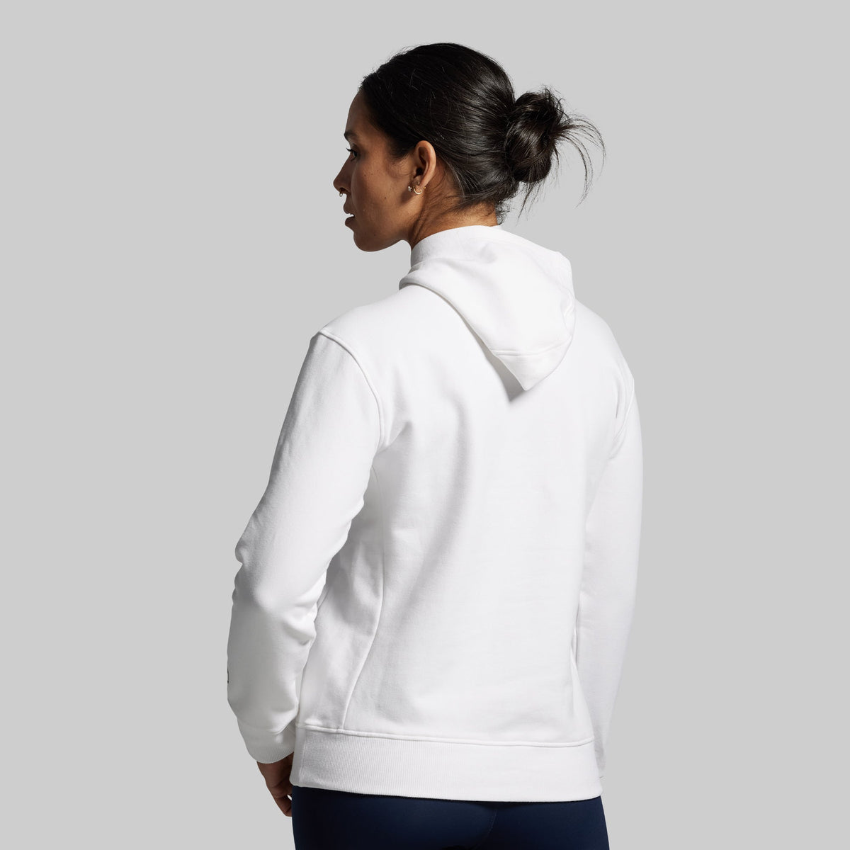BP Flag Women's Unmatched Hoodie (White)
