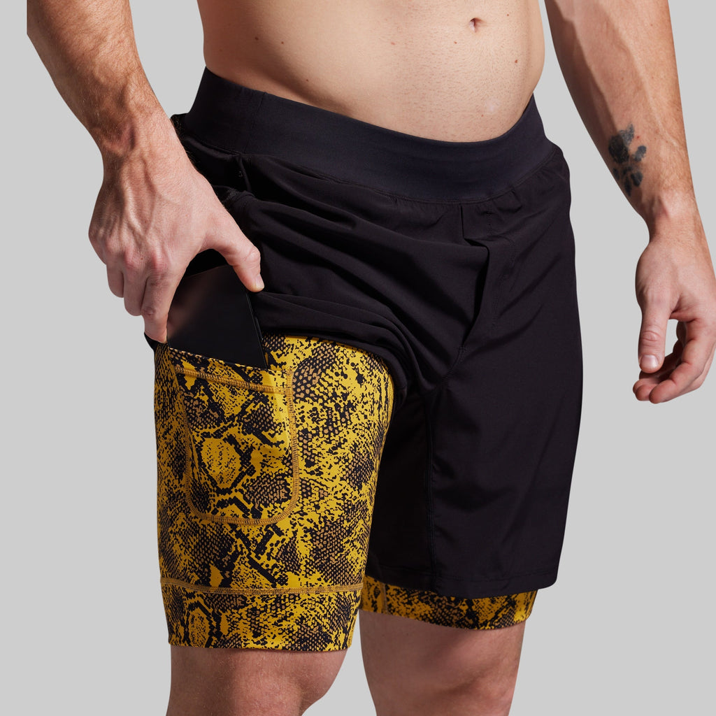 Versatile Short w/ Compression 7" (Don't Tread On Me)